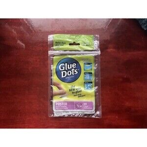 Glue dot adhesives 1/2" 60pc pack
